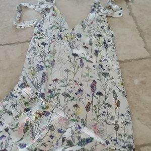 H&M watercolor dress